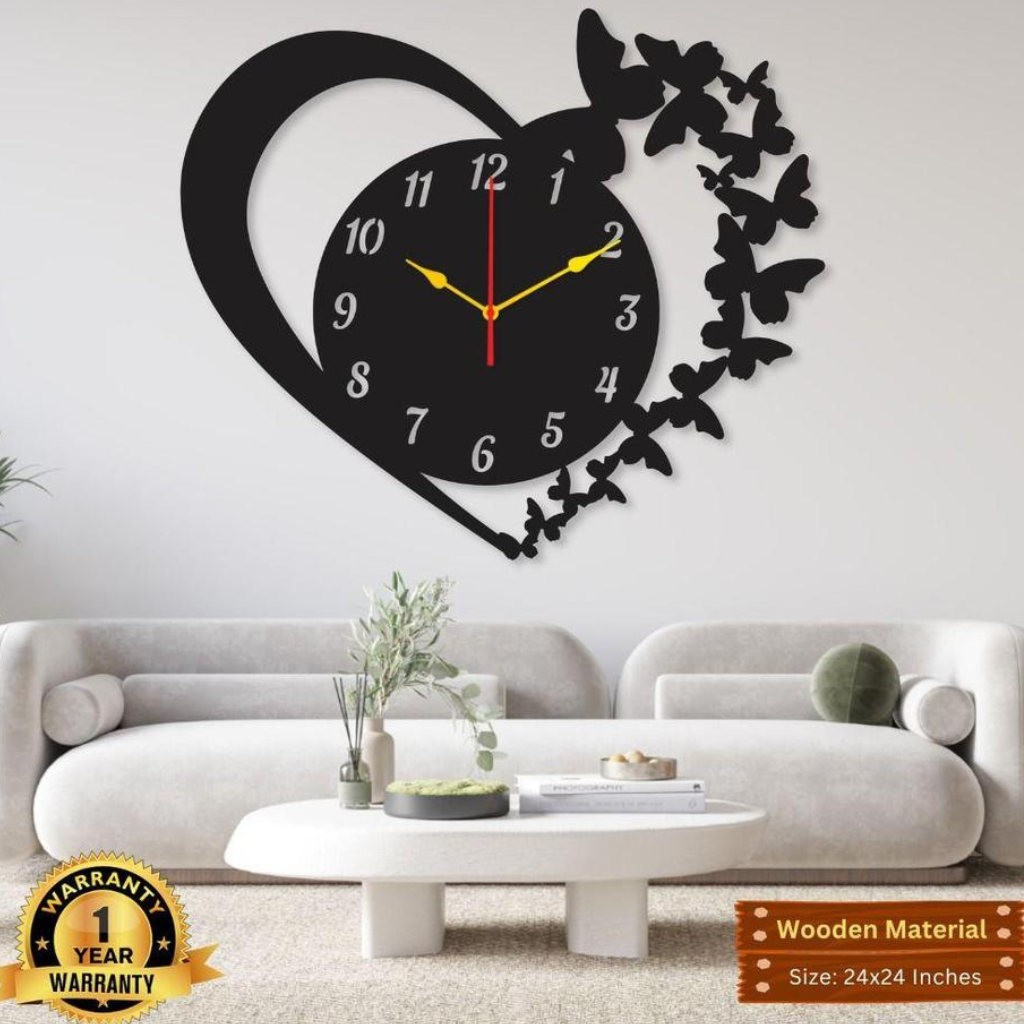 Heart Wall Clock