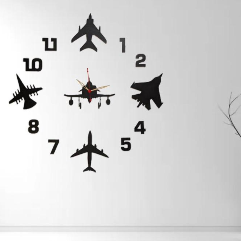 Air Force Wooden Wall Clock