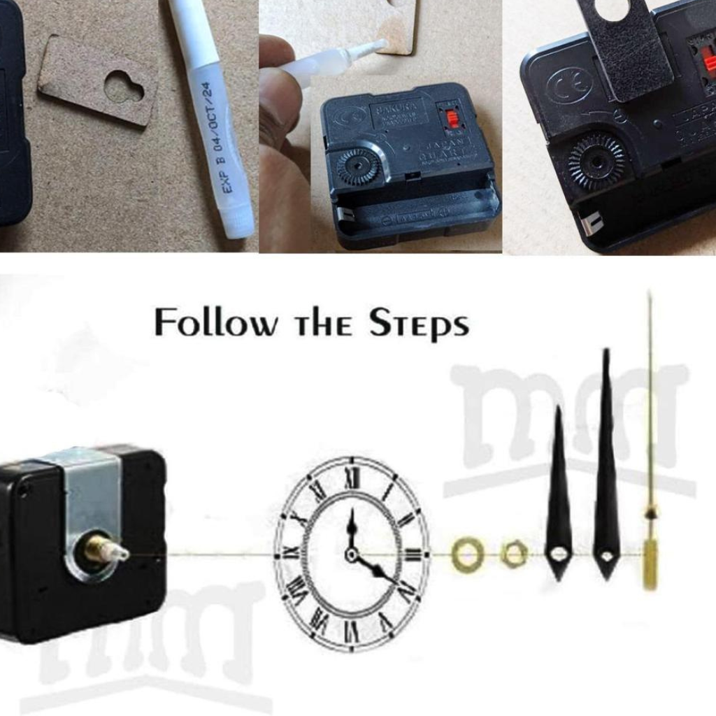Guns and Bombs Wooden Wall Clock