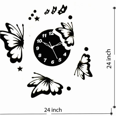Beautiful Design MDF Wood Wall Clock