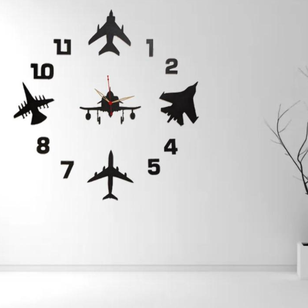 Air Force Wooden Wall Clock