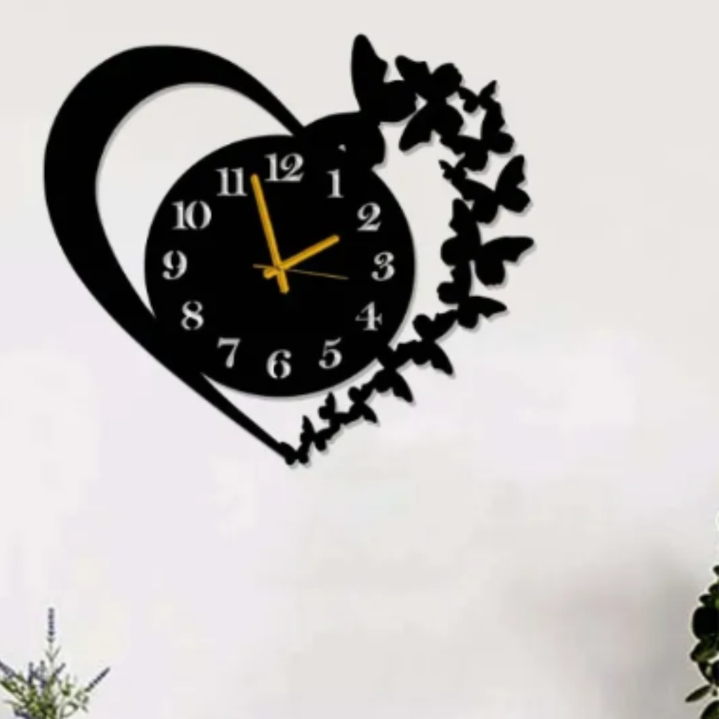 Heart Wall Clock