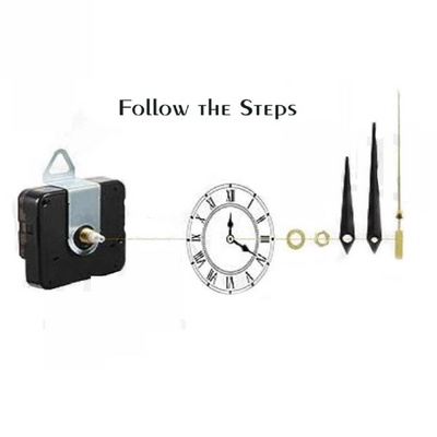Stylish 3D Art MDF Wood Wall Clock